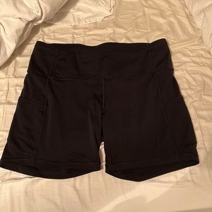 lululemon fast and free biker shorts